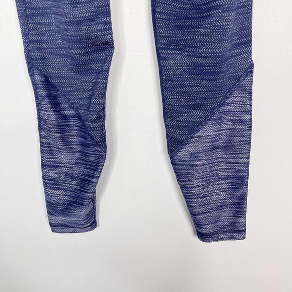 Old Navy Womens XSmall XS Spacedye Blue Go-Dry Pieced Leggings Workout Yoga - Picture 6 of 7